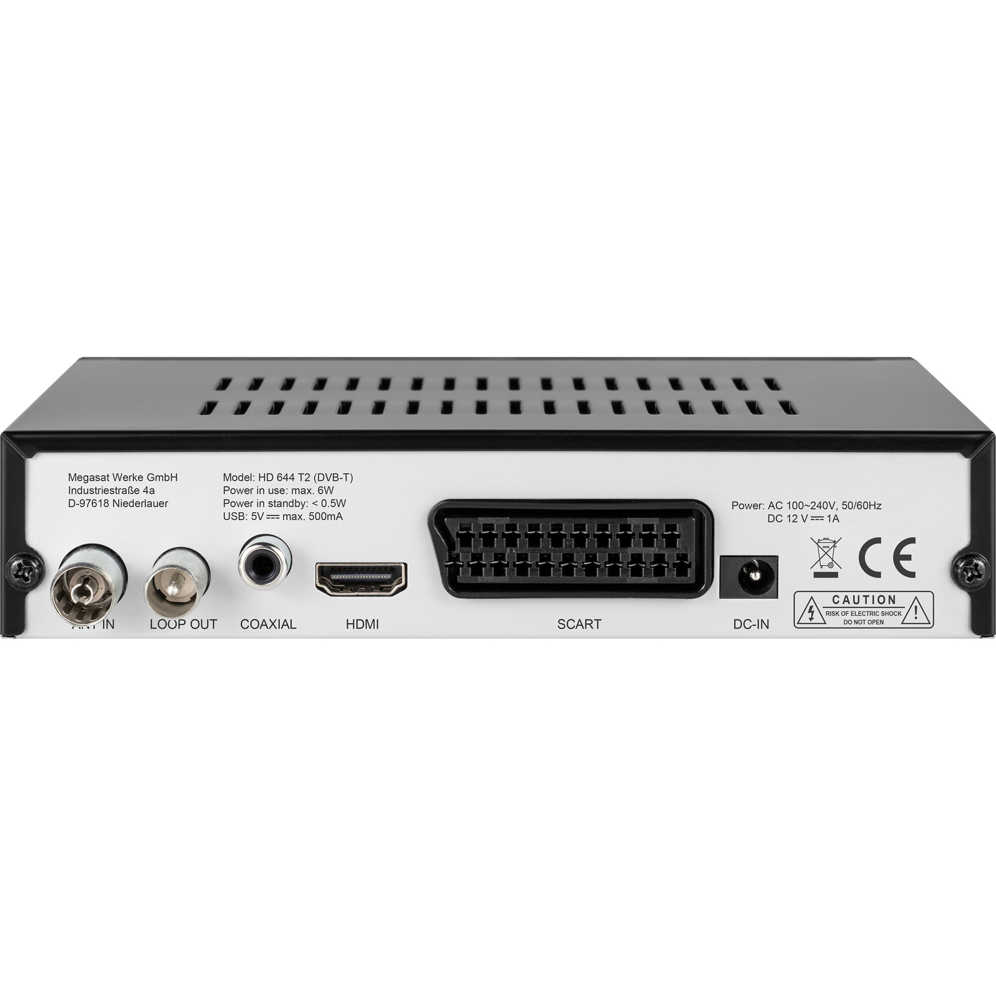 Artikelbild 3 des Artikels “DVB-T-Receiver Megasat HD 644 T2, 12/230 Volt “